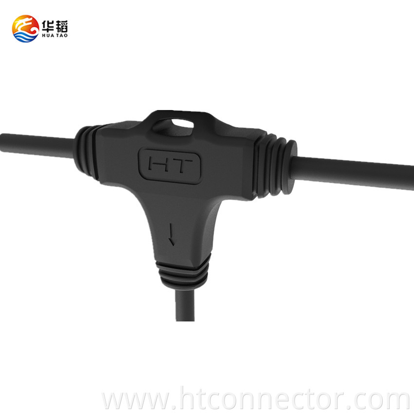 Three-way waterproof plug